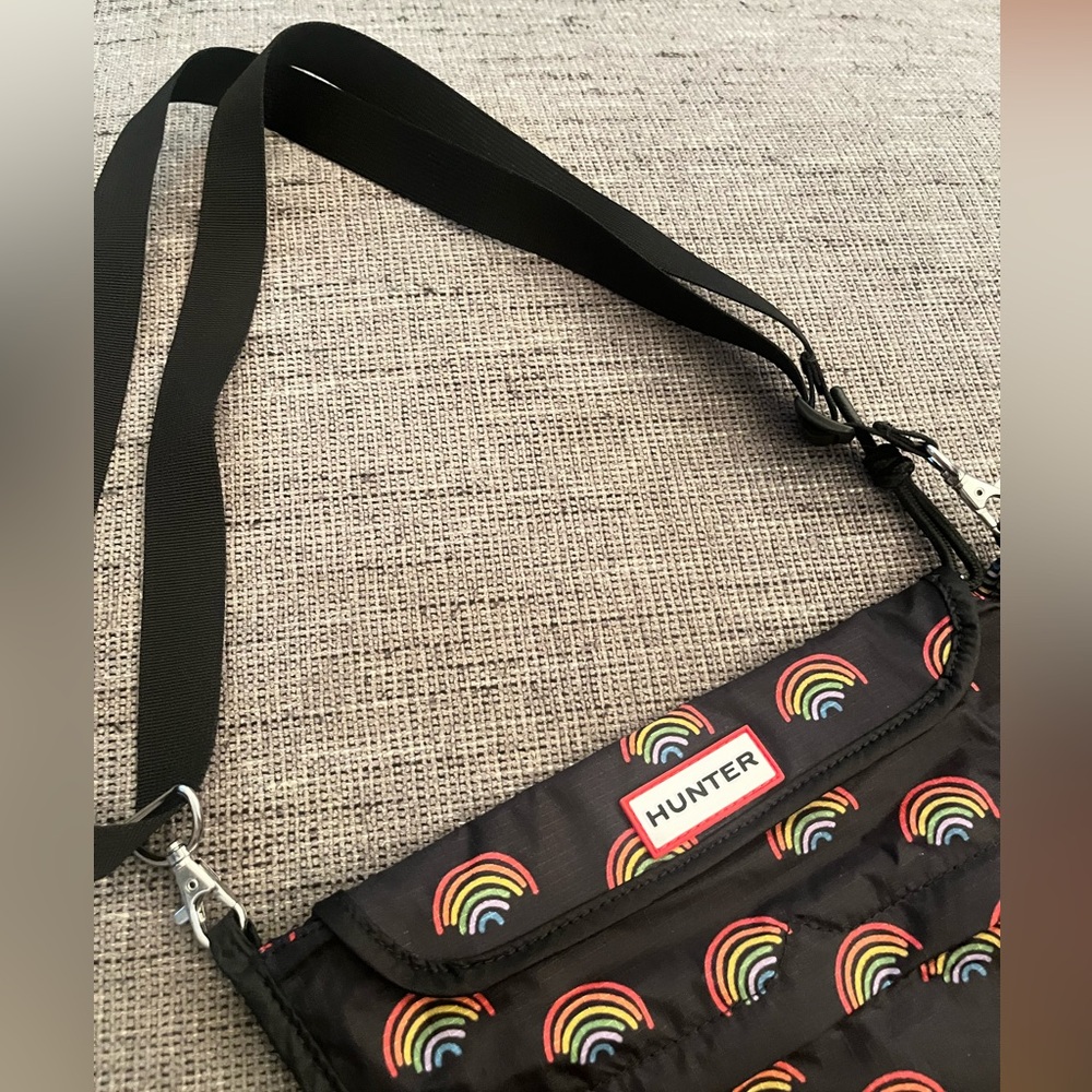 Hunter Original Mini Rainbow Packable Crossbody B… - image 5